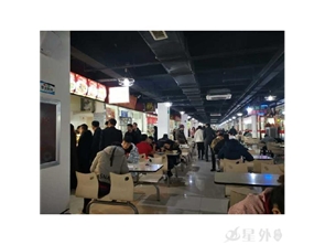 车管所庆翔美食城三楼档口招租